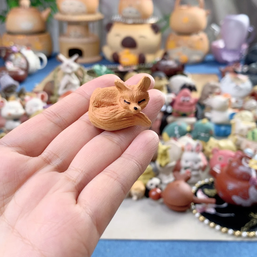 紫砂茶宠手工制作