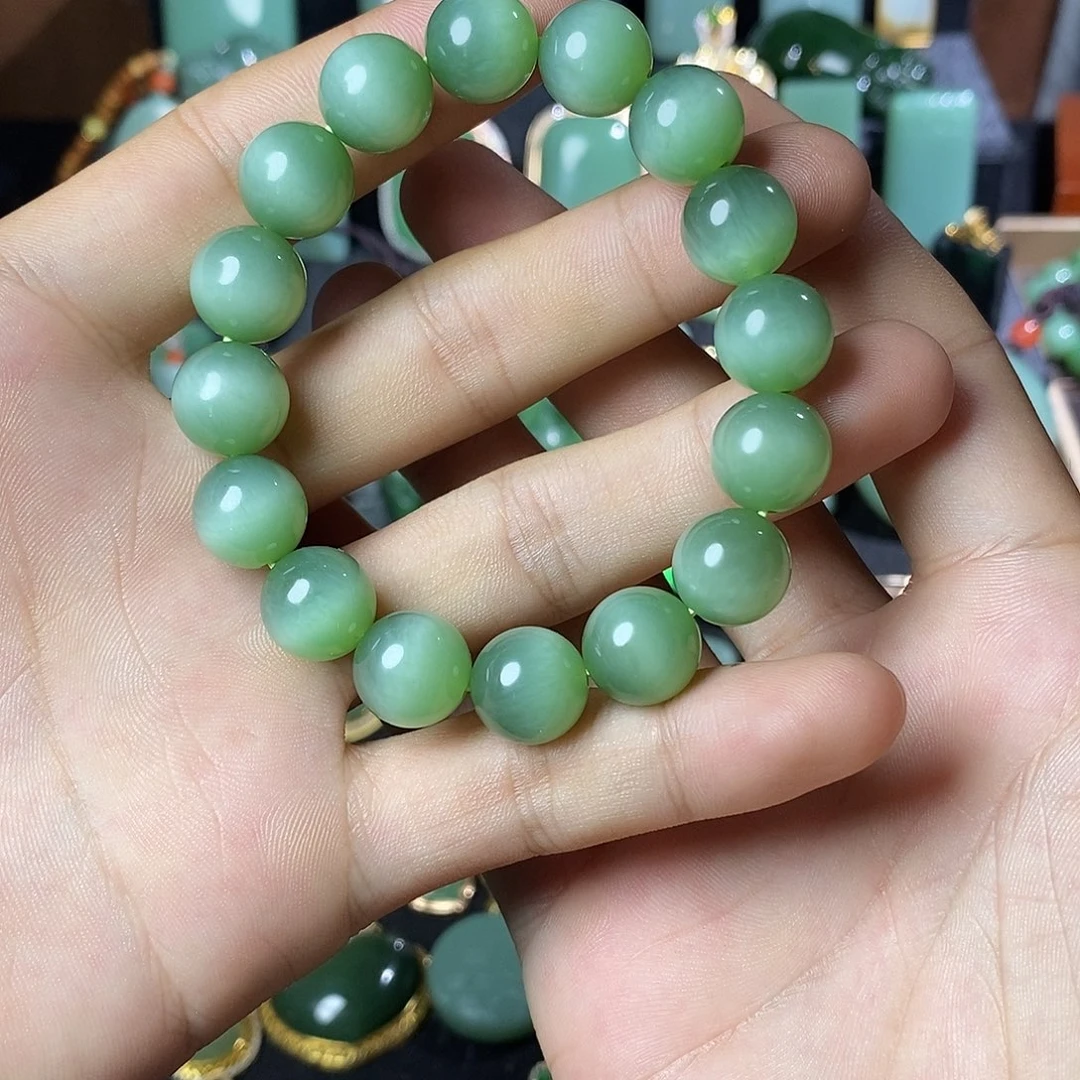 和田玉（碧玉）未镶嵌颈饰渭***客