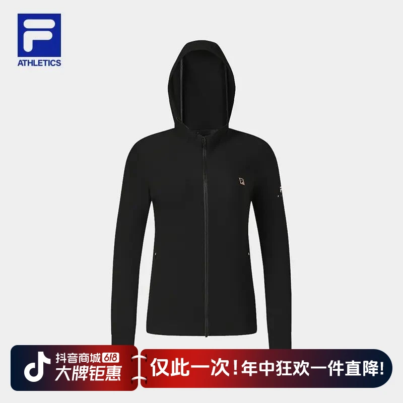 FILA斐乐夏季女款防晒外套【质感经编】小蛮腰运动凉感A11W531501F