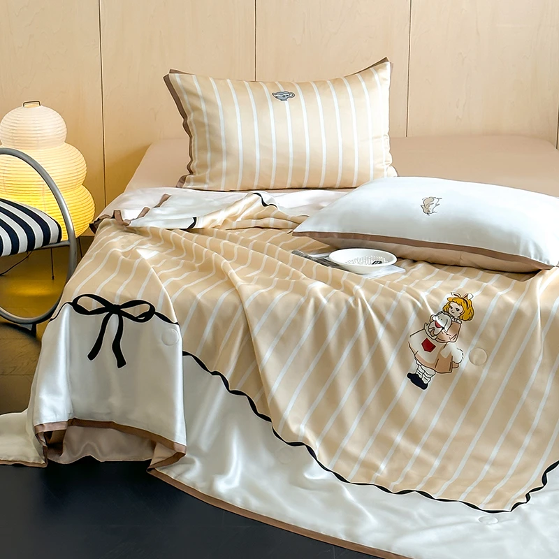 【MJ】轻奢奥地利60LF兰精天丝数码印花儿童夏被空调被夏凉被可机洗