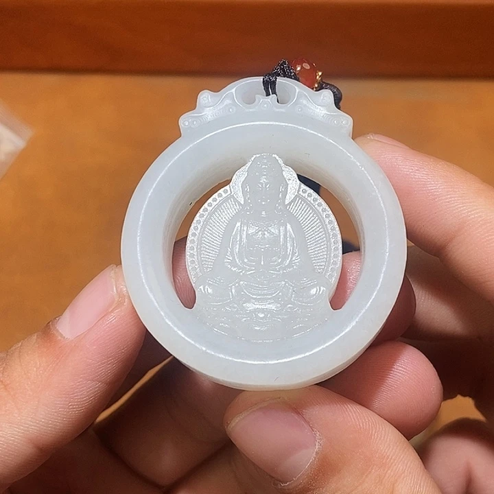 和田玉未镶嵌颈饰HX