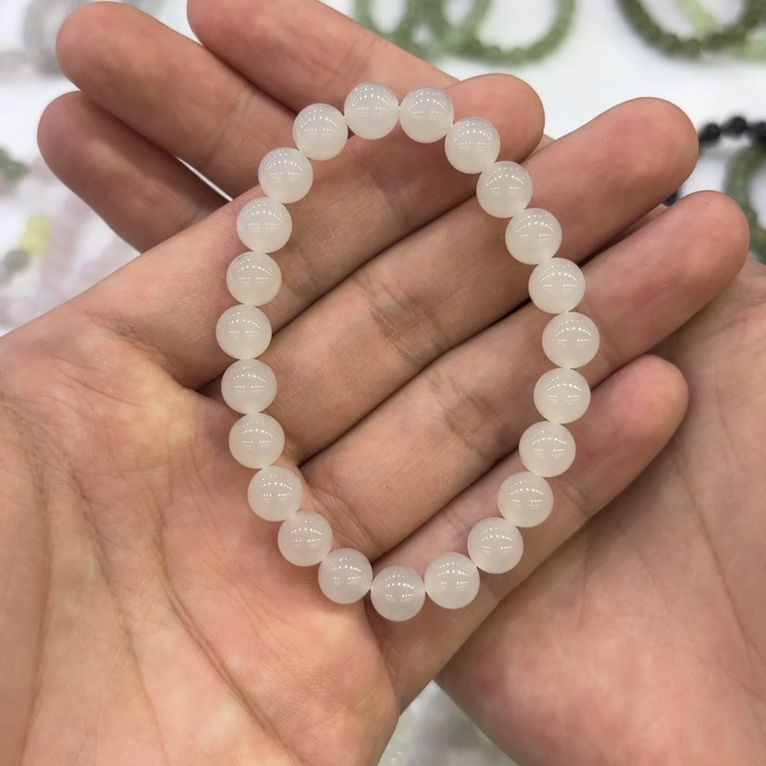 和田玉未镶嵌手串