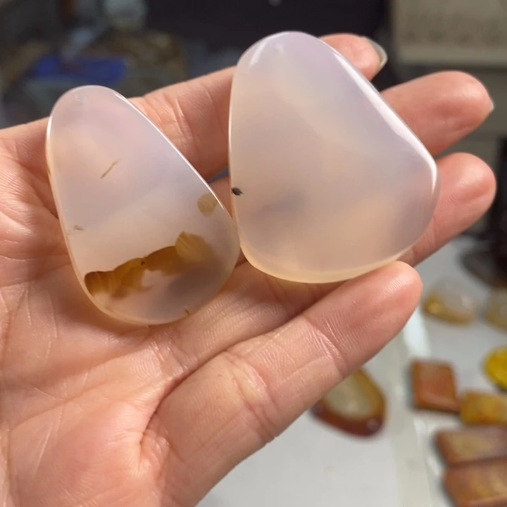 玛瑙/玉髓吊坠(不含链)未镶嵌