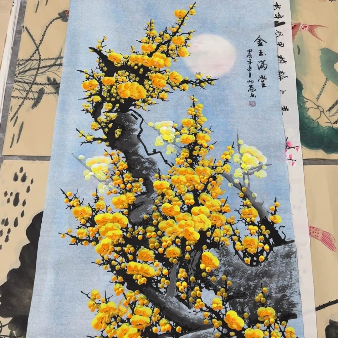 国画晓彤美术馆直播间