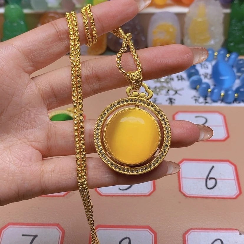 【闪购商品】玛瑙/玉髓颈饰未镶嵌上**水
