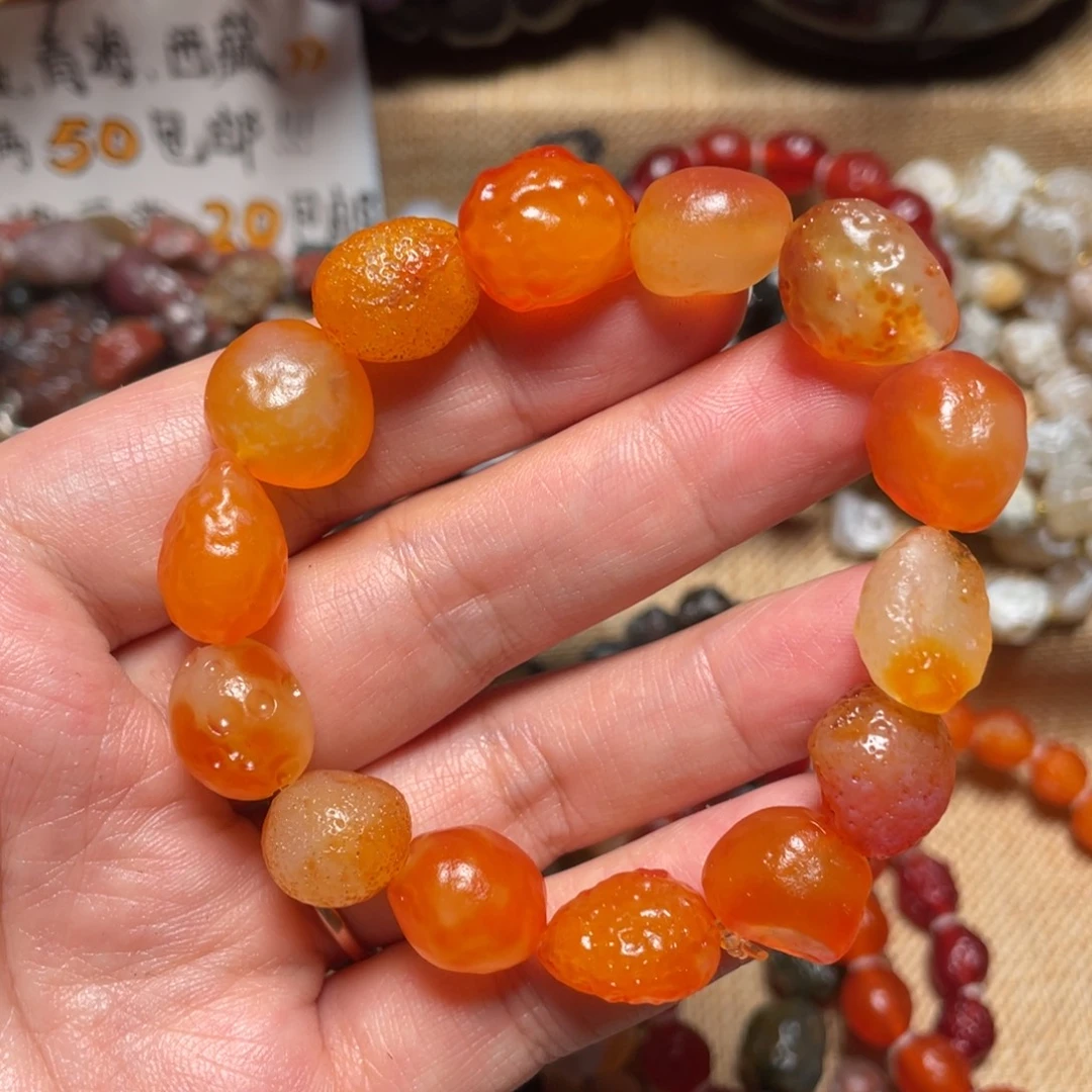 未镶嵌手链玛瑙/玉髓