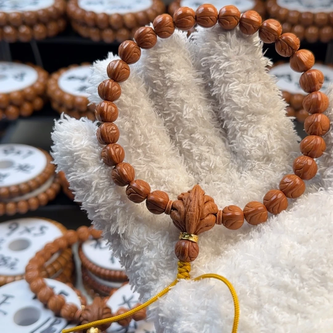 吊坠桃核龙纹桃核玉龙脊手持