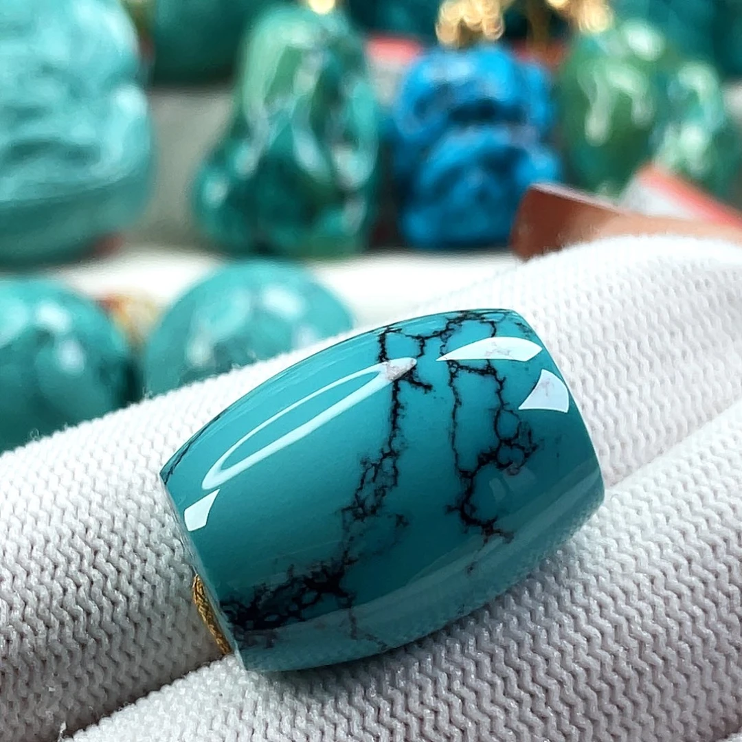 绿松石未镶嵌车挂