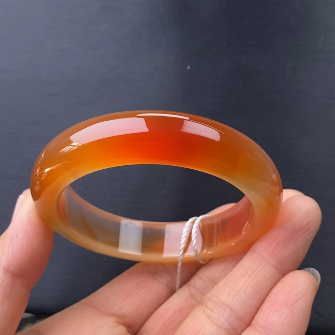 玛瑙/玉髓未镶嵌手镯54圈