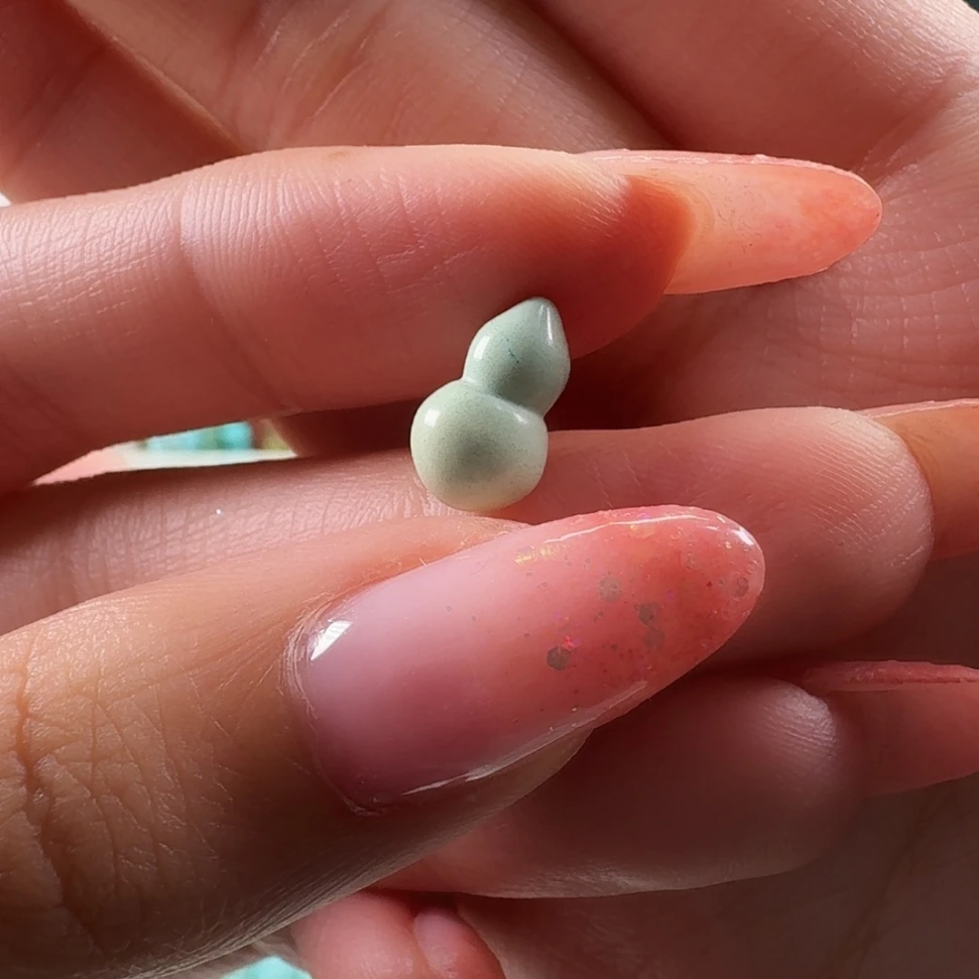 绿松石未镶嵌吊坠(不含链)迷你葫芦