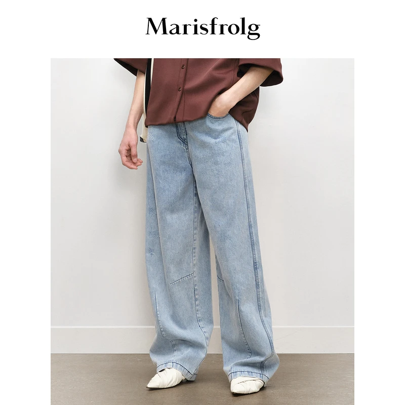 Marisfrolg玛丝菲尔牛仔裤T1FZ30085