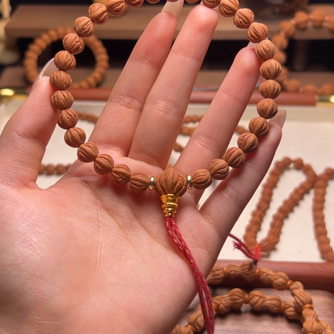 木质类陕西龙纹桃核