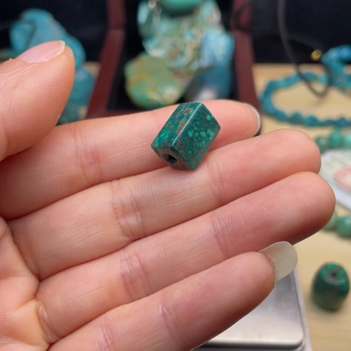 绿松石未镶嵌颈饰