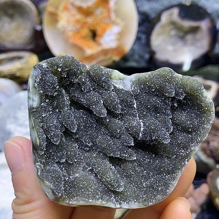 水晶珠宝半成品未镶嵌绿软森林