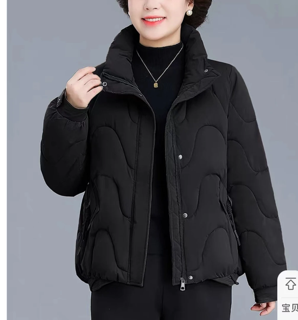 女士时尚休闲棉服802- J