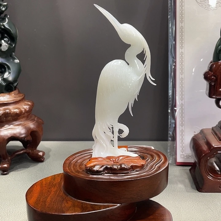 和田玉未镶嵌摆件