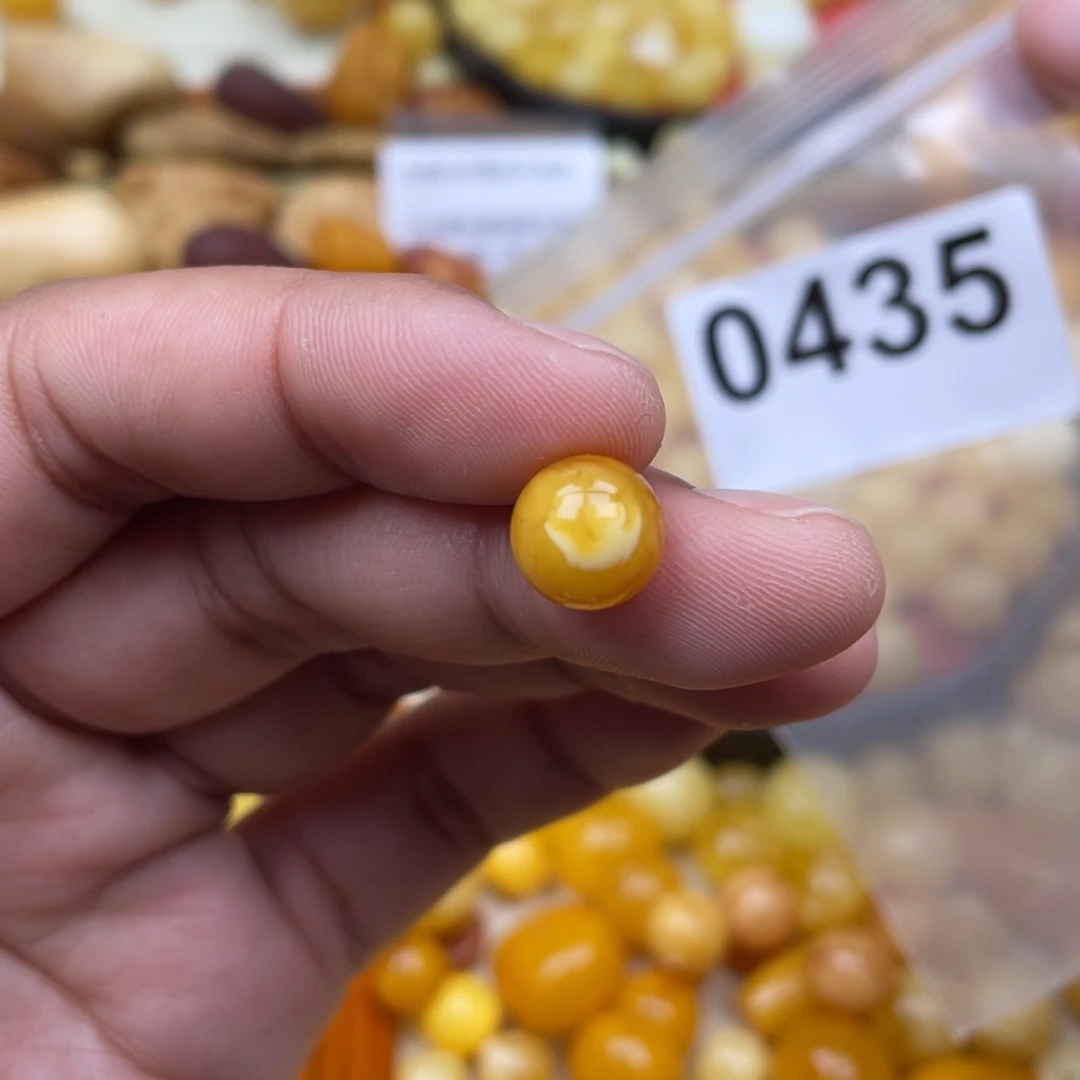 琥珀珠宝奇石未镶嵌粉10