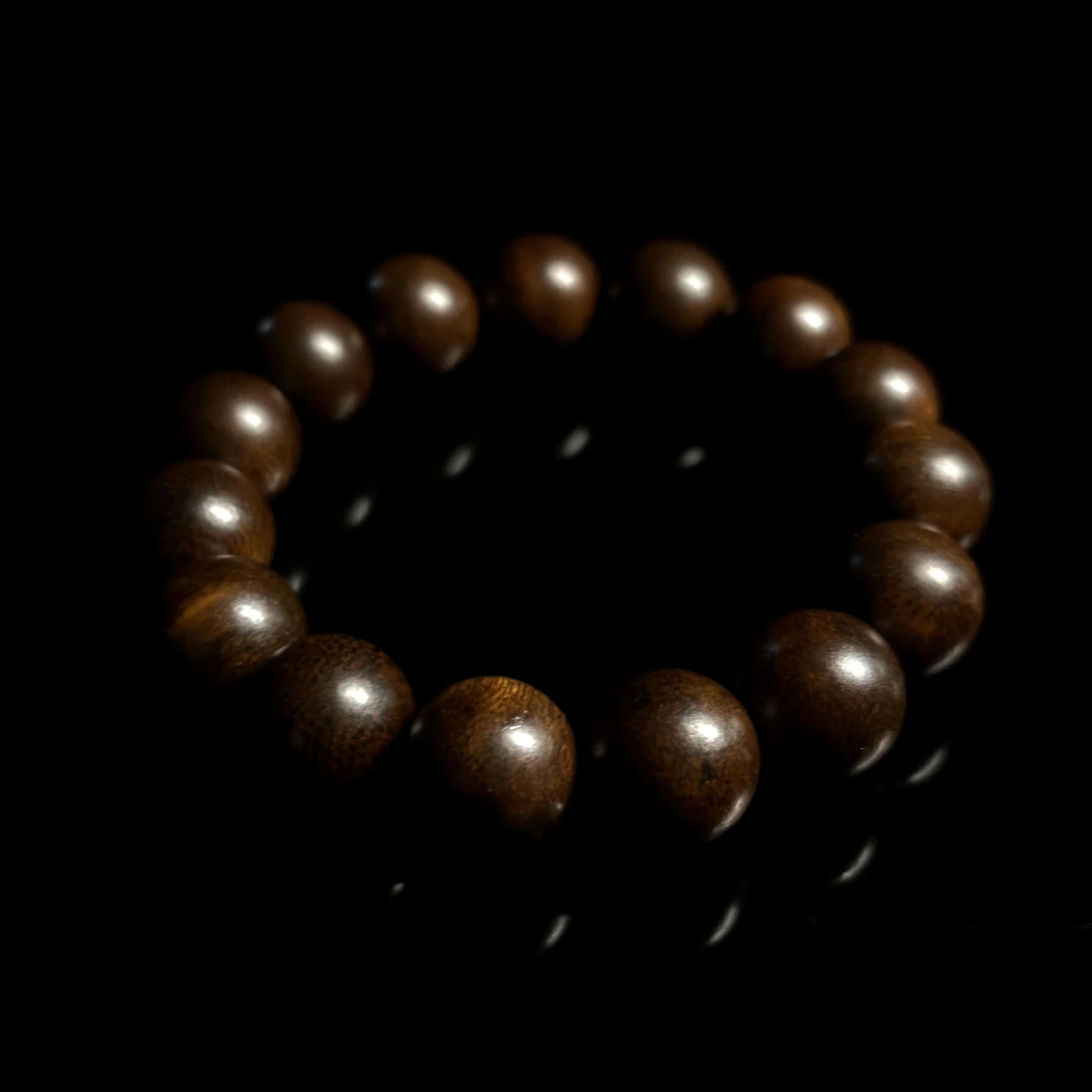 Y16.沉香【香港老料单圈手串】14mm-收藏级-NJ588140369-9