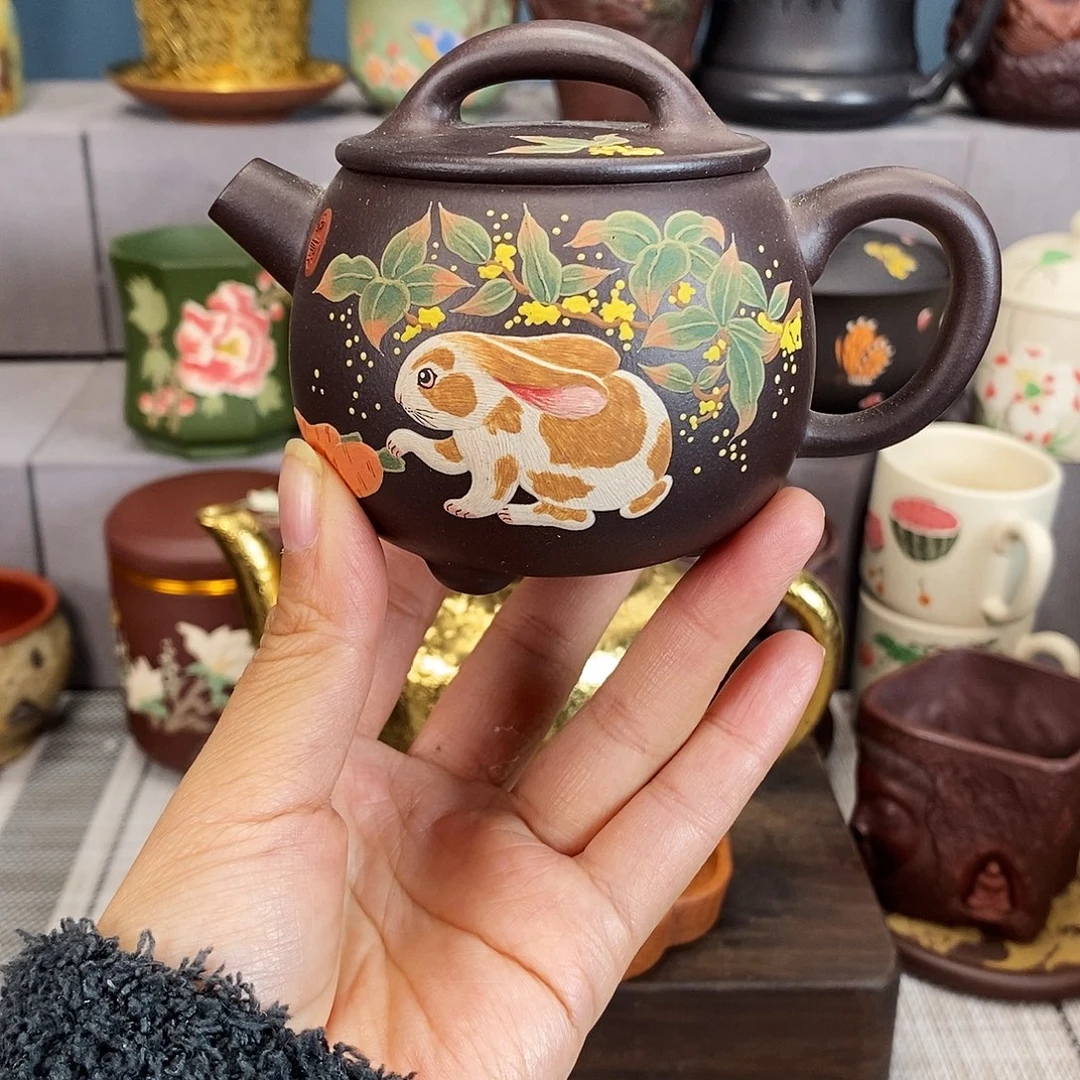 紫砂茶杯紫砂紫砂