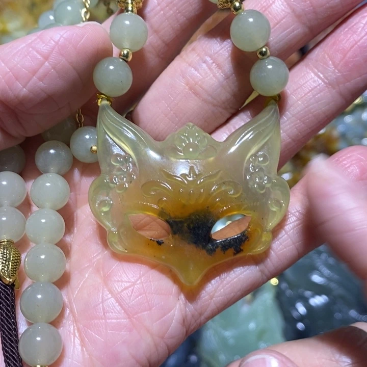 岫玉岫玉吊坠未镶嵌