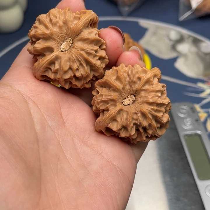 文玩核桃把件快***人龙门涧42