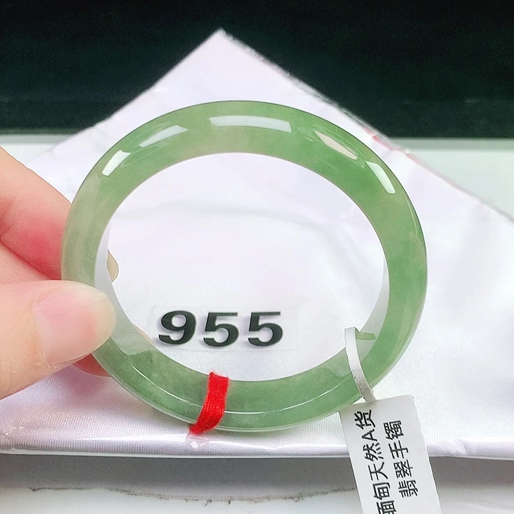 翡翠未镶嵌手镯955
