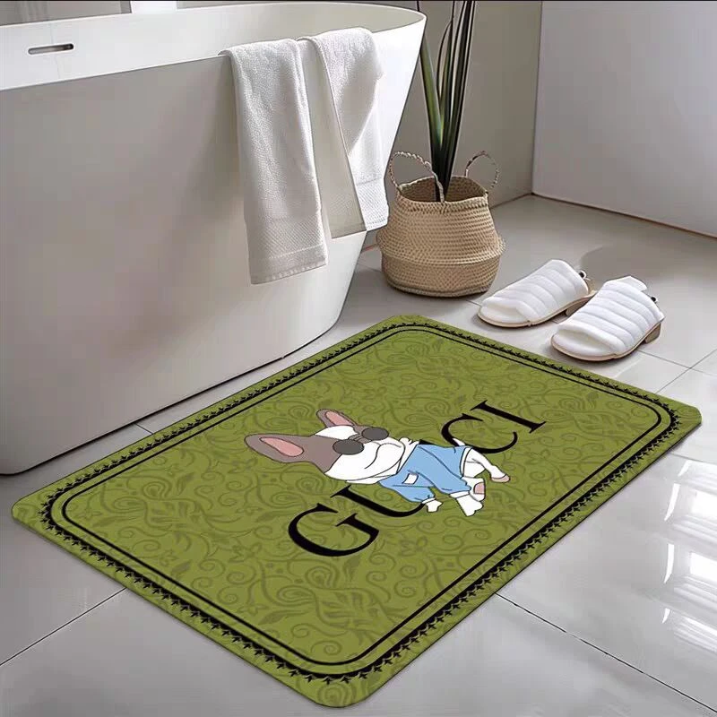 A123(50*80)全新硅藻泥吸水地垫家用进门入户防滑地垫入户门垫