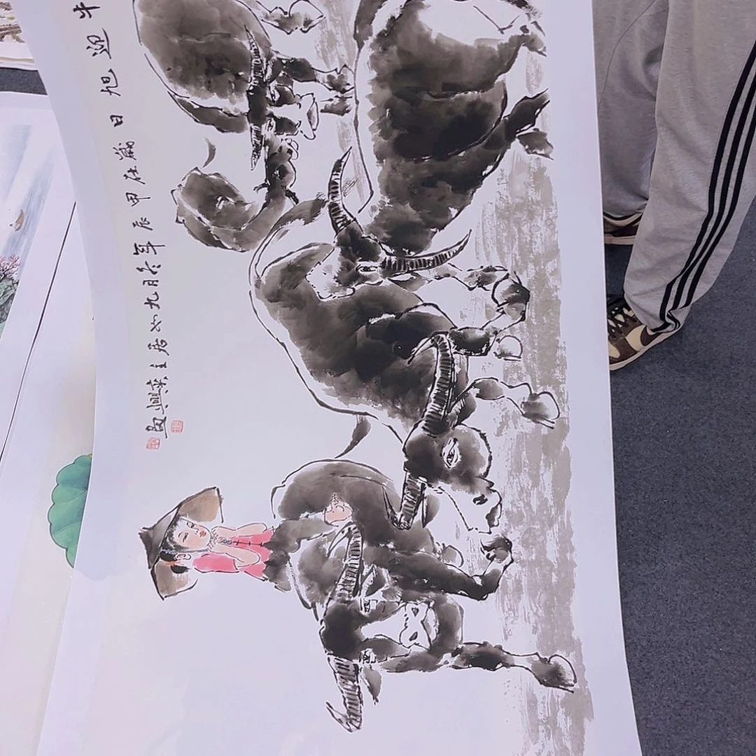 国画宣纸国画纯手绘作品
