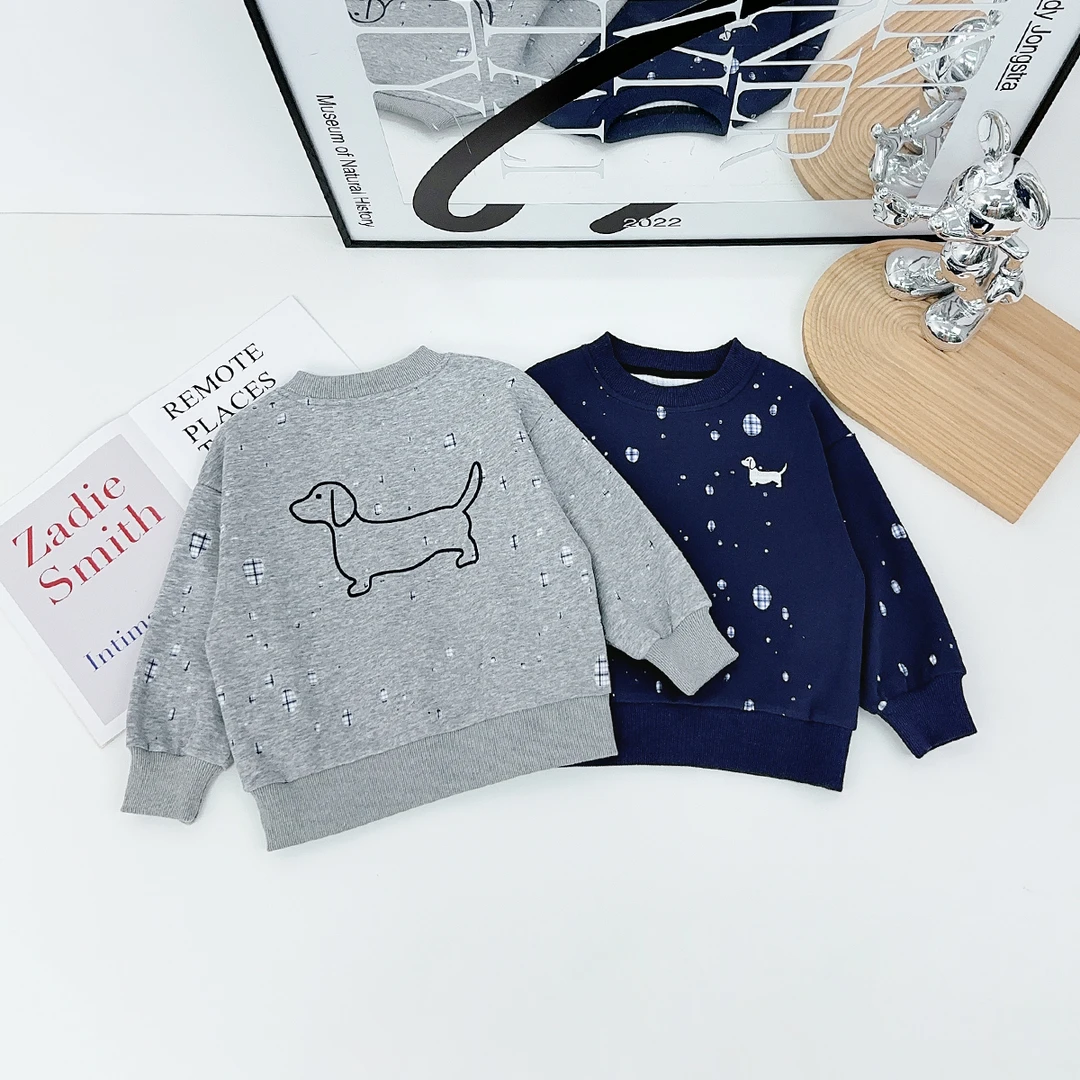 儿童卫衣长袖2025秋新款秋装男童春秋上衣 HZ25664 悠悠童话童装