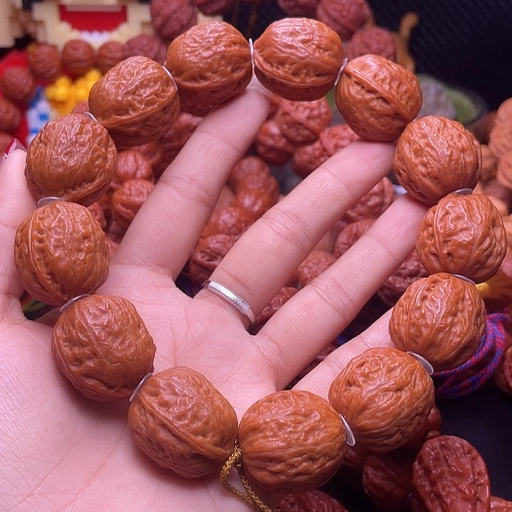 （***贺吊坠文玩核桃小肉肠24