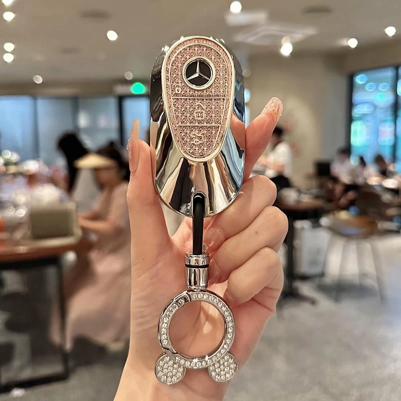 新款奔驰c260l钥匙套e300l包c200l女glc300l车a200l壳s级glb扣gla