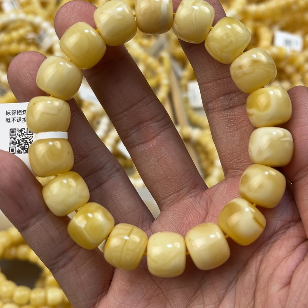 蜜蜡手串未镶嵌蜜蜡手串13.7
