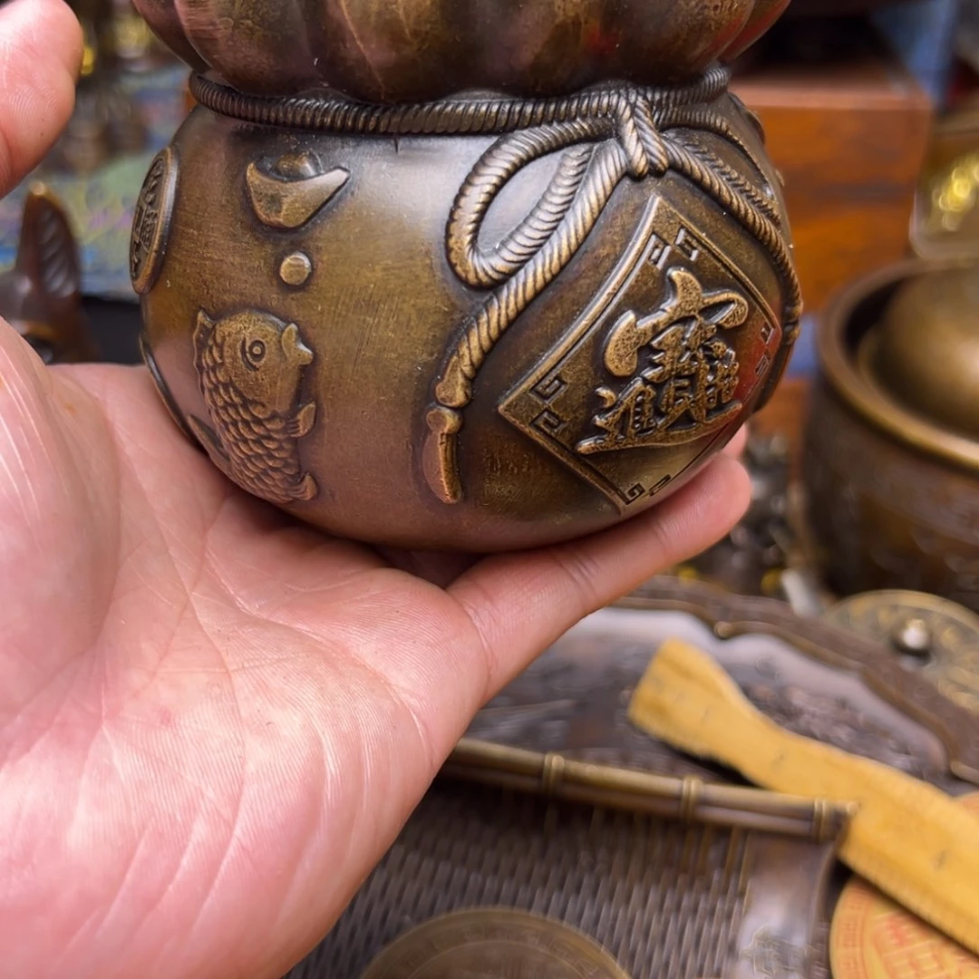 精美铜器，点击下单