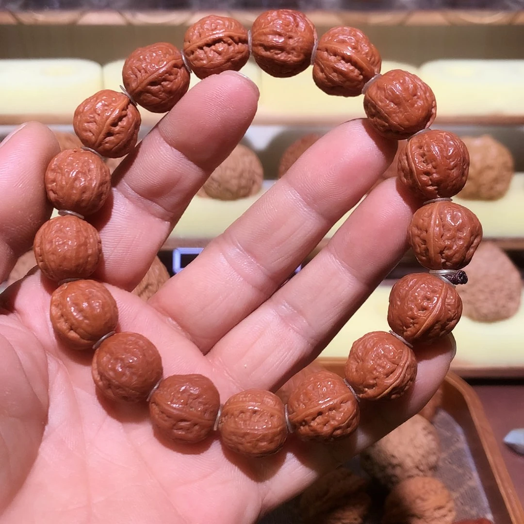 秋子手串红皮一道筋