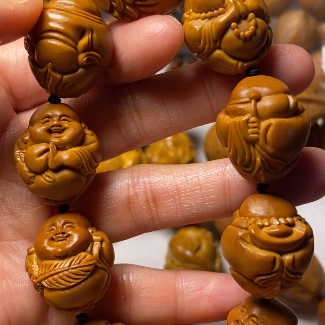 橄榄核手串/手链八大弥勒2.0