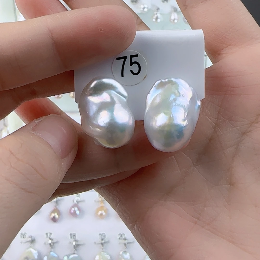*****淡水珍珠耳饰未镶嵌