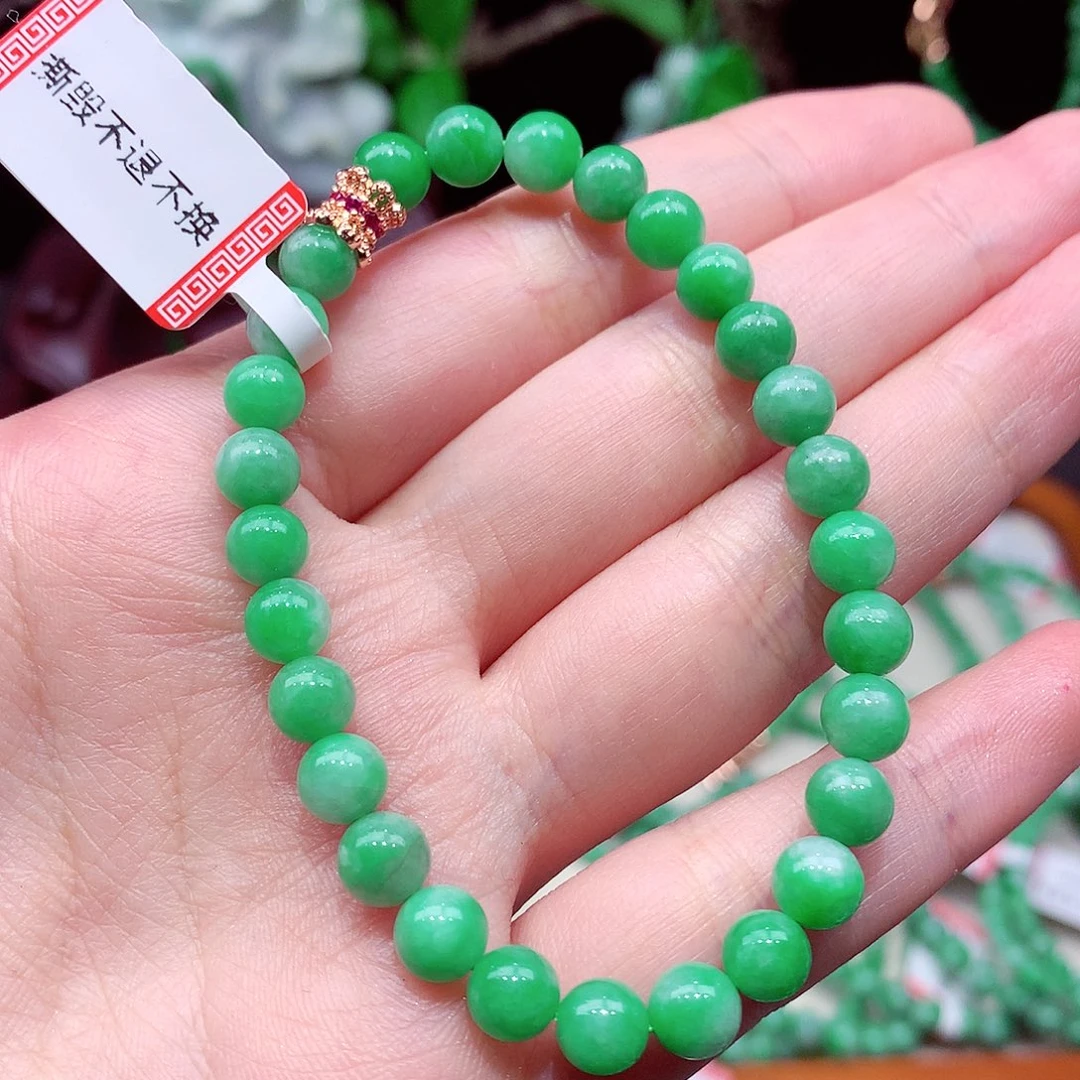 翡翠未镶嵌手链翡翠
