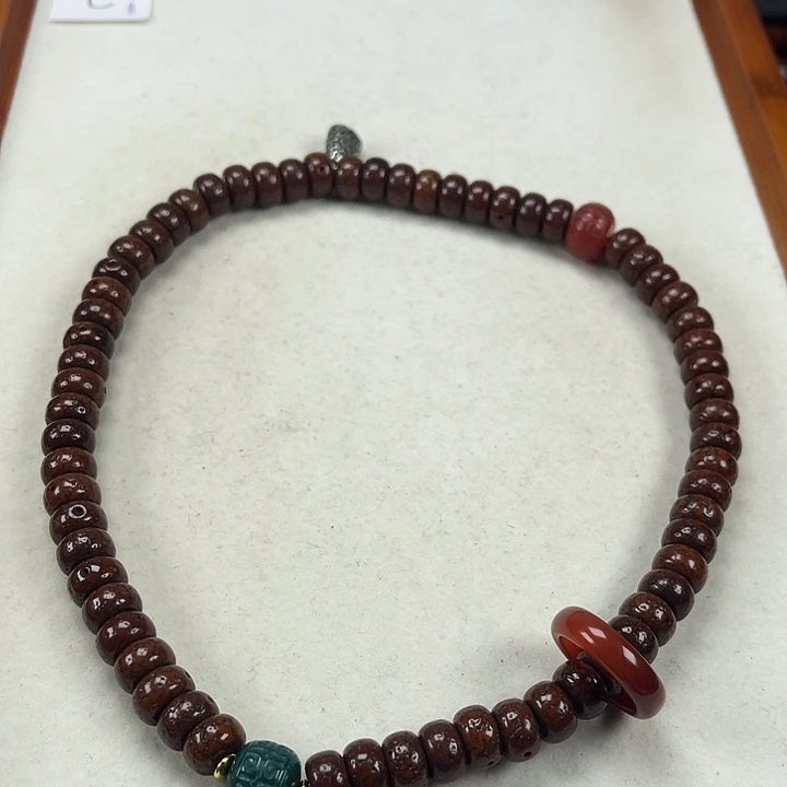 山***鬼星月菩提手串星月