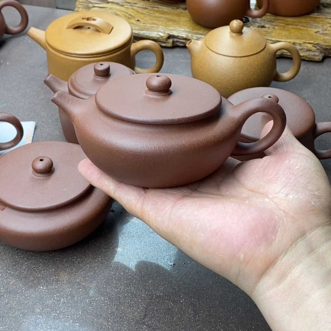 茶壶紫砂紫砂扁辰