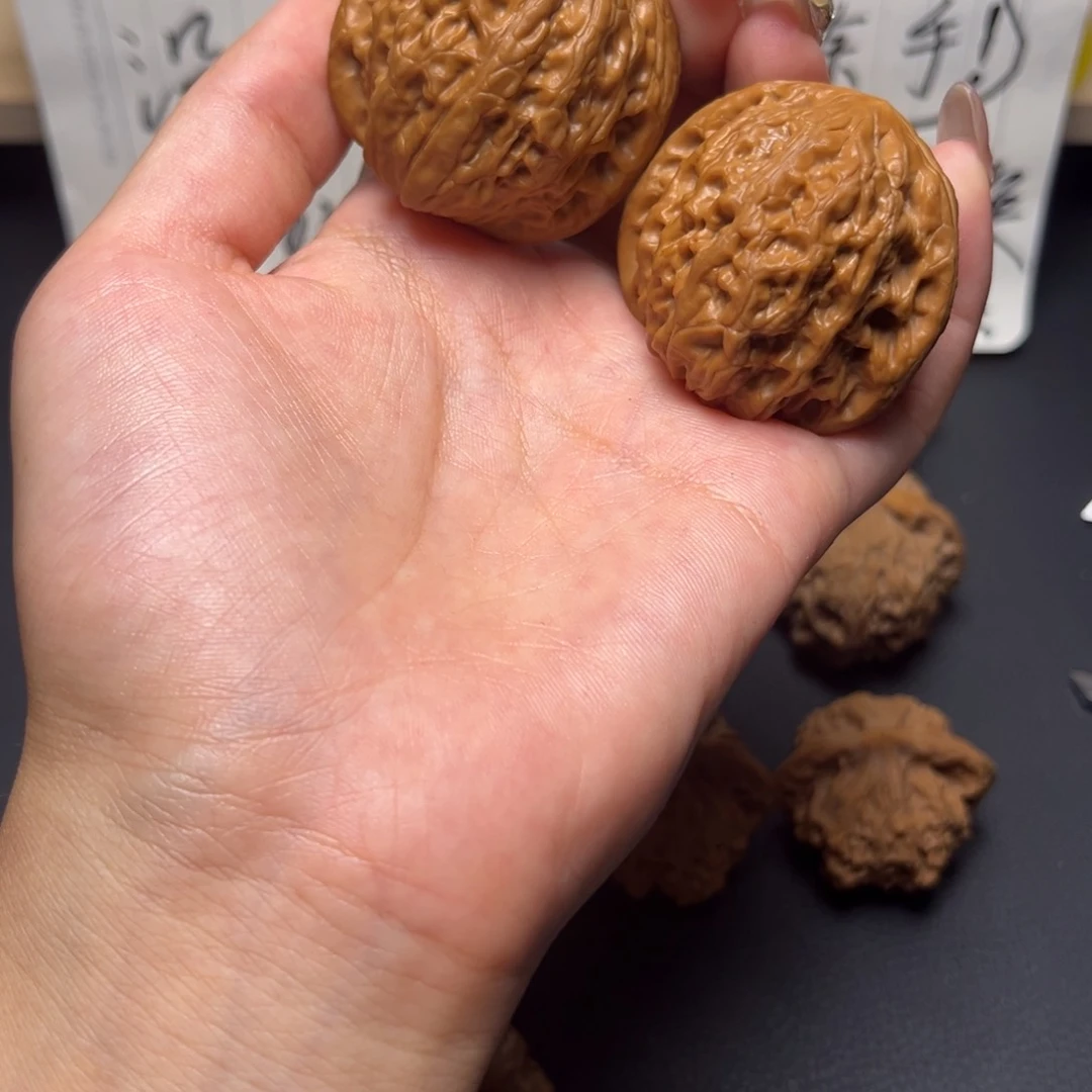 西***狼文玩核桃把件铁锤