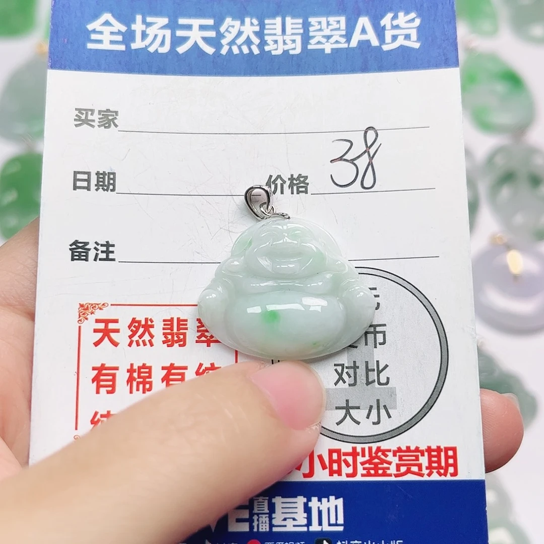 翡翠银S925镶嵌颈饰