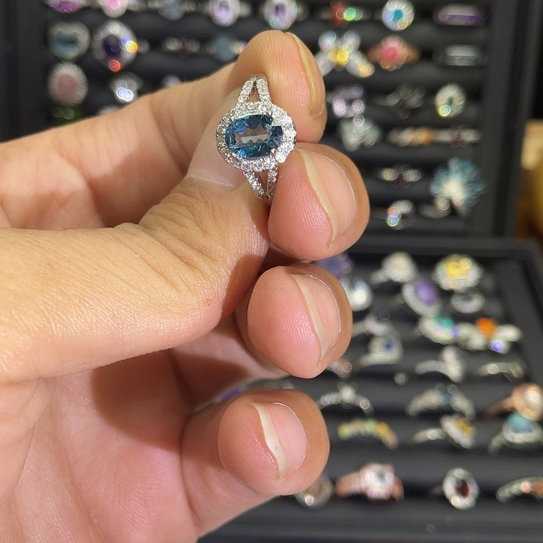 紫晶珠宝半成品未镶嵌