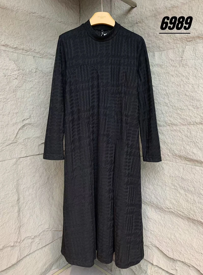 芬芬家#6989春秋福利高品质连衣裙，裙长：115cm