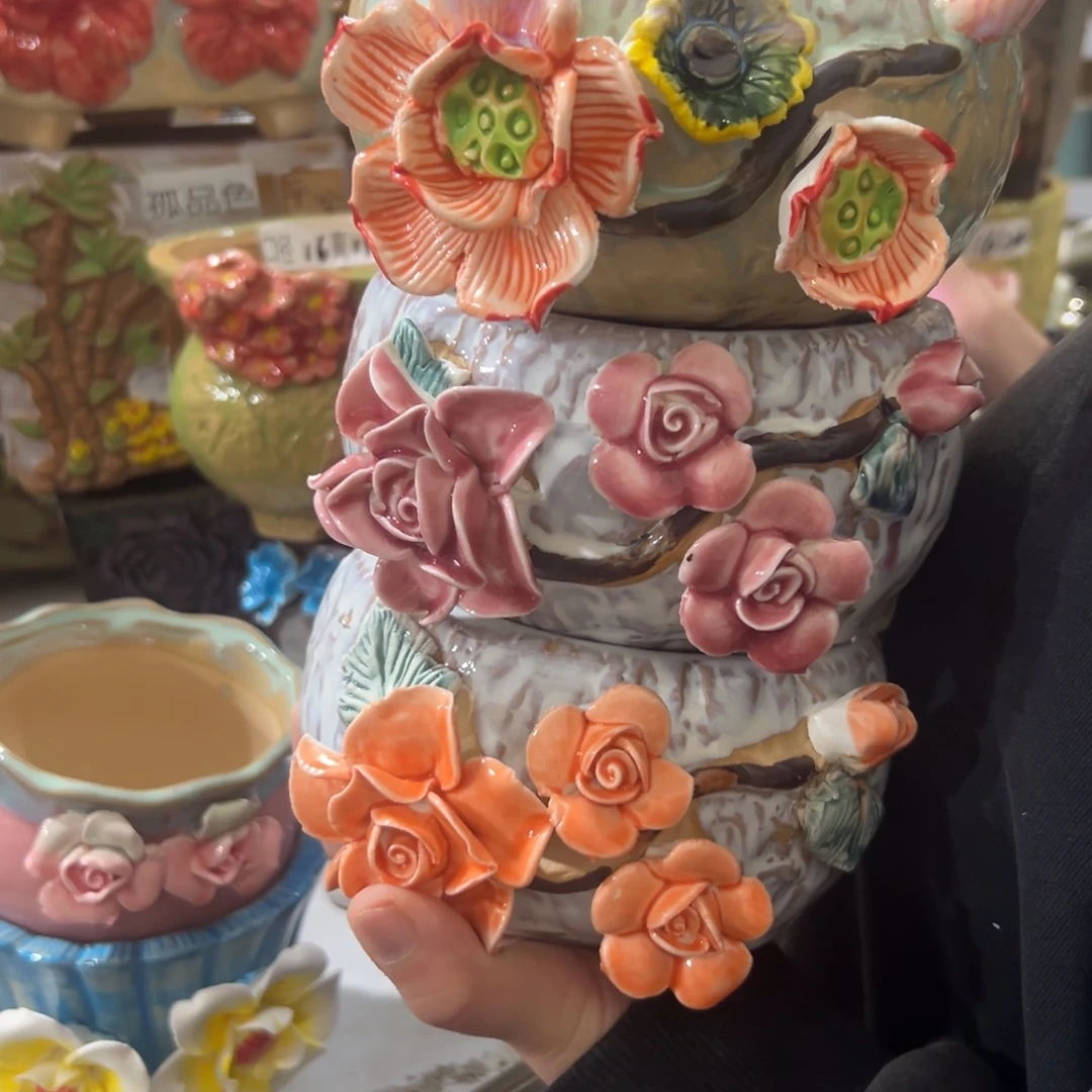 花盆，拍满20发货，退款拉黑