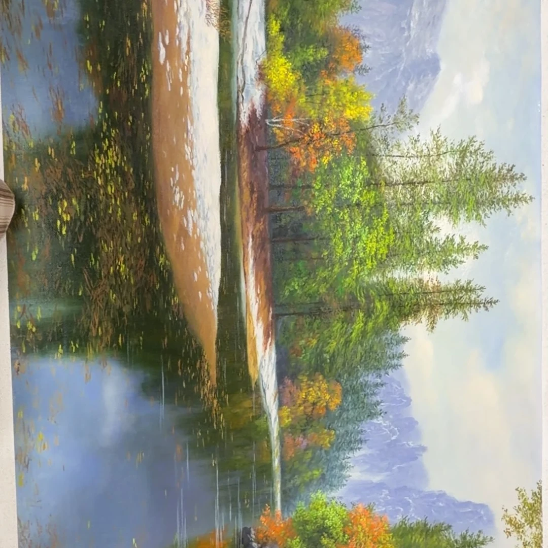 油画我也想要这样一