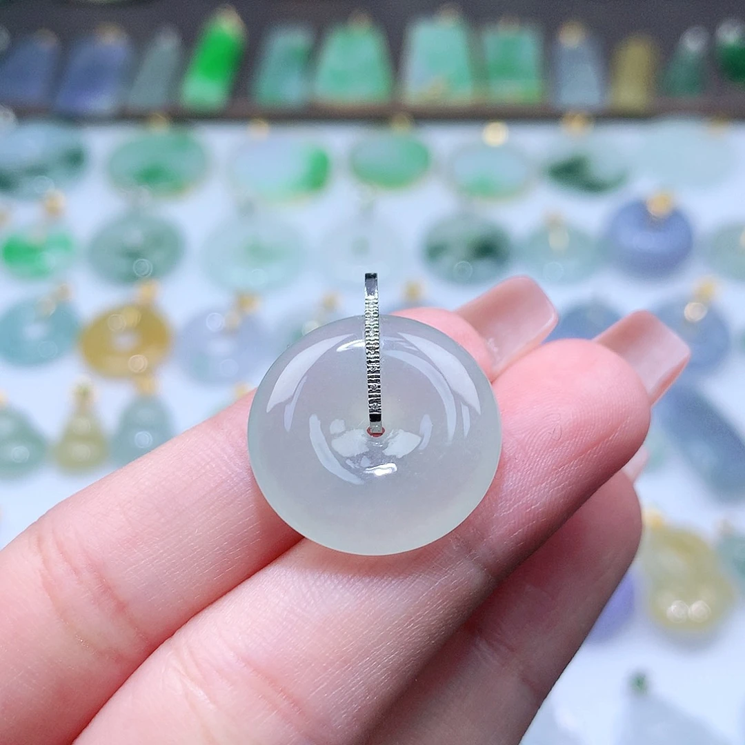 翡翠未镶嵌颈饰用****7翡翠