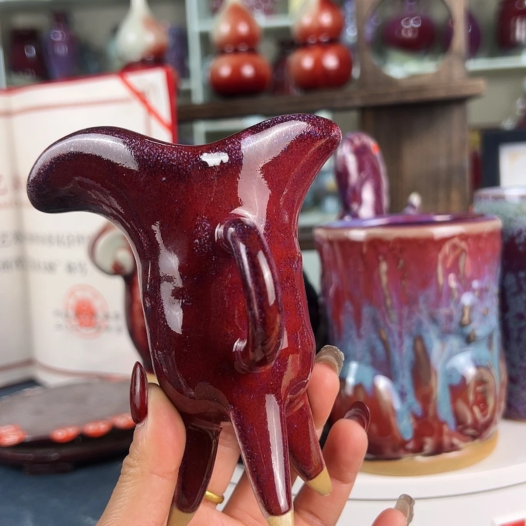 摆件郑家钧窑摆件