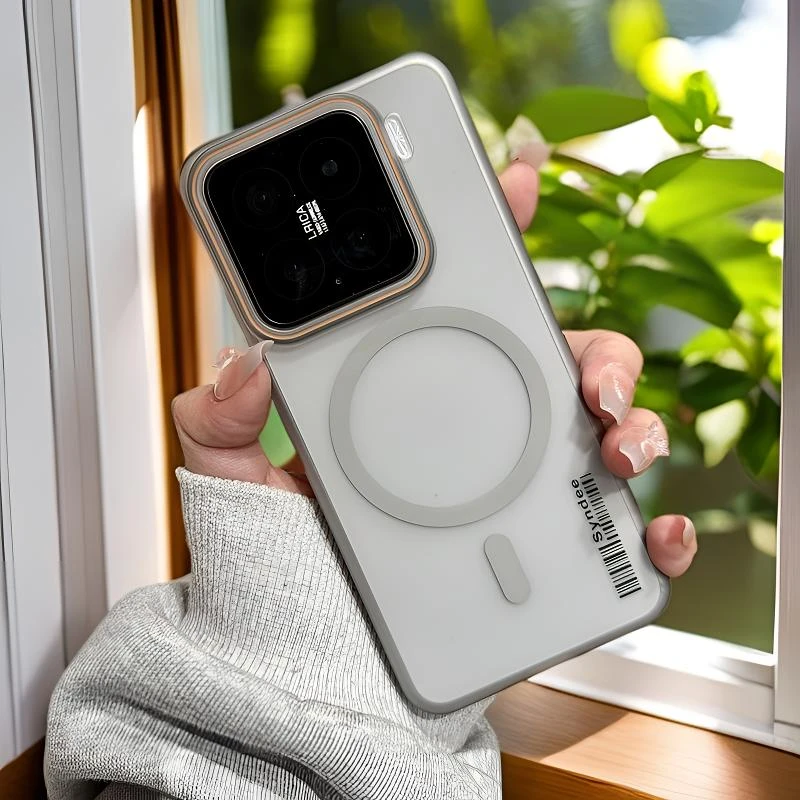 超薄吻合全包透明磨砂适用小米15pro手机壳14ultra磁吸防摔13简约