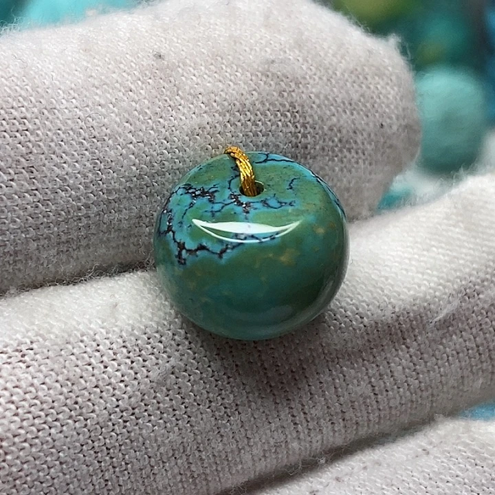 未镶嵌绿松石天然原矿 带武汉地大证书