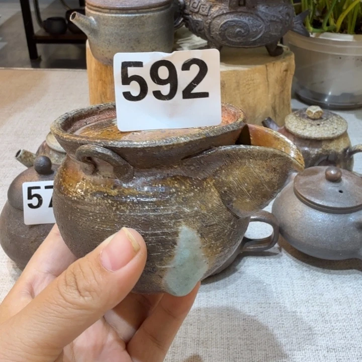陶盘精品柴烧福利放漏